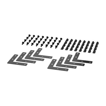 APC NetShelter Aisle Containment, L-Verbinder, 8 Stück, schwarz APC NetShelter Aisle Containment, L-Verbinder, 8 Stück, schwarz