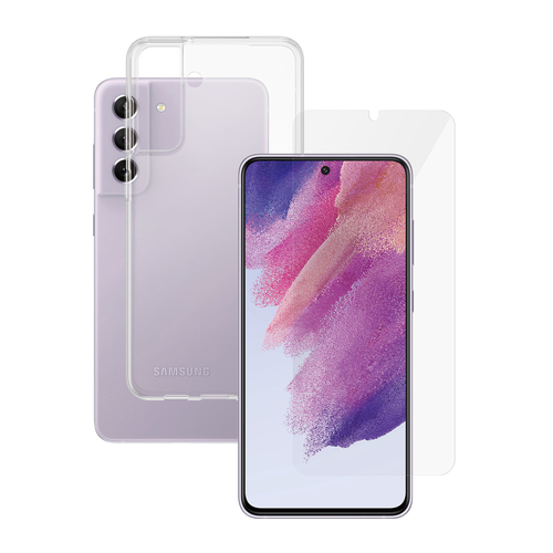 PanzerGlass SAFE&period; by PanzerGlass 2-in-1 Bundle Samsung Galaxy S21 FE 5G &vert; Bulk