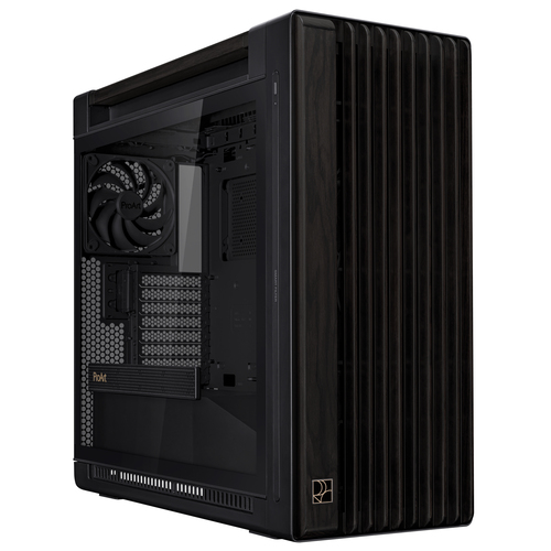 ASUS ProArt PA602 Wood Edition&comma; Midi Tower&comma; schwarz