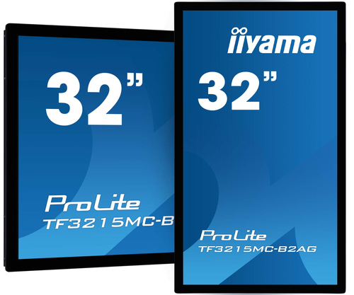 31.5 Zoll iiyama TF3215MC-B2AG, 80cm TFT, Full HD, 8ms, 1x HDMI, 1x DP, Touchscreen 31.5 Zoll iiyama TF3215MC-B2AG, 80cm TFT, Full HD, 8ms, 1x HDMI, 1x DP, Touchscreen