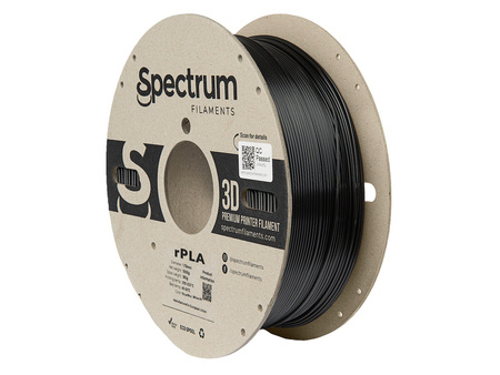Spectrum Filaments rPLA&comma; Polyactics&auml;ure &lpar;PLA&rpar;&comma; schwarz&comma; 1 kg