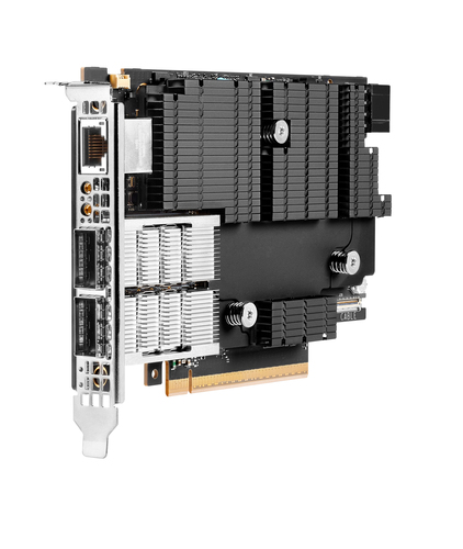 HPE Data Processing Unit InfiniBand NDR200/Ethernet 200Gb 2-port QSFP112 FHHL B3220 Adapter, 200 Mbit/s HPE Data Processing Unit InfiniBand NDR200/Ethernet 200Gb 2-port QSFP112 FHHL B3220 Adapter, 200 Mbit/s