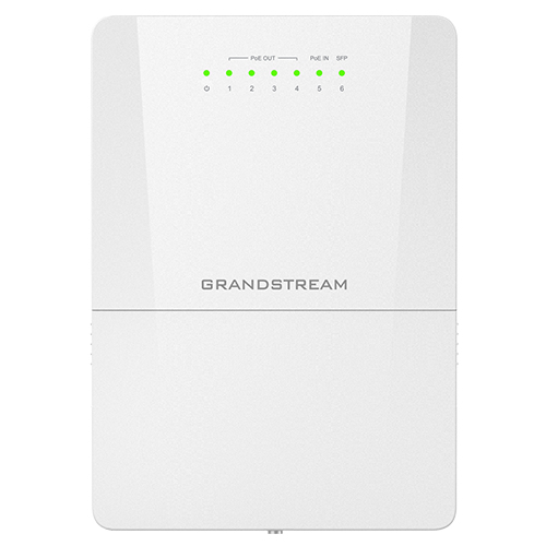 Grandstream Networks GWN7710R L2 Managed Switch, 5x RJ-45, Backplane: 10 Gbit/s, PoE Grandstream Networks GWN7710R L2 Managed Switch, 5x RJ-45, Backplane: 10 Gbit/s, PoE