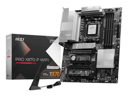 MSI PRO X870-P WIFI Motherboard AMD X870 Sockel AM5 ATX MSI PRO X870-P WIFI Motherboard AMD X870 Sockel AM5 ATX