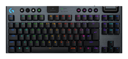 Logitech G G915 X LIGHTSPEED schwarz Tastatur&comma; Layout&colon; UK Englisch&comma; Logitech GL Tactile&comma; beleuchtet