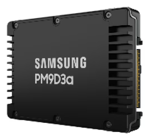 3,84 TB SSD Samsung PM9D3a, lesen: 12000 MB/s, schreiben: 6000 MB/s 3,84 TB SSD Samsung PM9D3a, lesen: 12000 MB/s, schreiben: 6000 MB/s