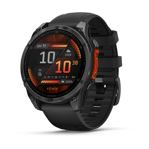 Garmin Fenix 8, schwarz, Touchscreen, rund, Sportuhr Garmin Fenix 8, schwarz, Touchscreen, rund, Sportuhr