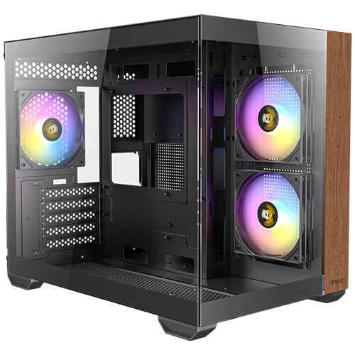 Antec CX600M Midi Tower Schwarz, Holz Antec CX600M Midi Tower Schwarz, Holz