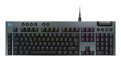 Logitech G G915 X schwarz Tastatur&comma; Layout&colon; Nordisch&comma; Logitech GL Tactile&comma; RGB