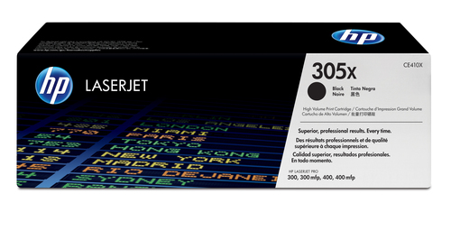 HP 305X High Yield Black Original LaserJet Toner Cartridge, schwarz HP 305X High Yield Black Original LaserJet Toner Cartridge, schwarz