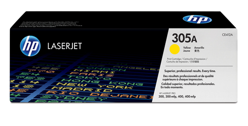 HP 305A Yellow Original LaserJet Toner Cartridge, gelb HP 305A Yellow Original LaserJet Toner Cartridge, gelb