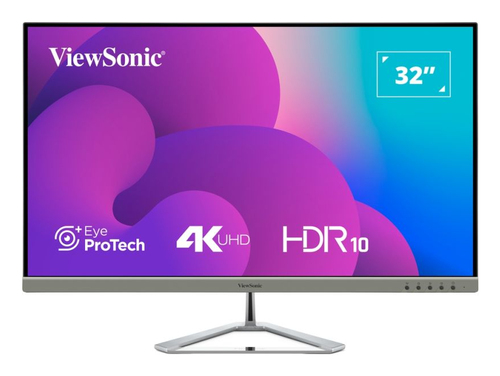 32 Zoll Viewsonic VX3276-4K-MHD-2&comma; 81&comma;3cm TFT&comma; 60 Hz&comma; 4K Ultra HD&comma; 4ms&comma; 2x HDMI&comma; 1x DP