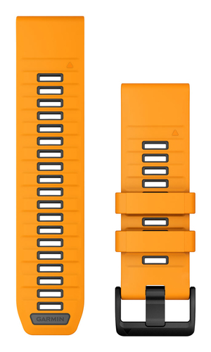 Garmin QuickFit, graphit, orange, Spark Orange/Graphite, Band, für Smartwatch Garmin QuickFit, graphit, orange, Spark Orange/Graphite, Band, für Smartwatch