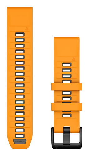 Garmin QuickFit&comma; graphit&comma; orange&comma; Spark Orange&sol;Graphite&comma; Band&comma; f&uuml;r Smartwatch