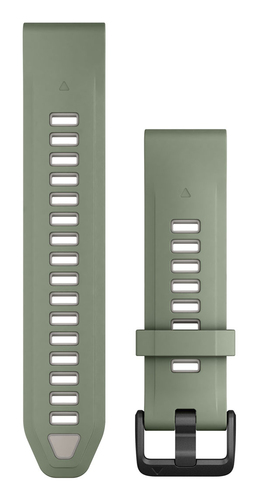 Garmin Quickfit&comma; gr&uuml;n&comma; grau&comma; Willow&sol;Fog Gray&comma; Band&comma; f&uuml;r Smartwatch