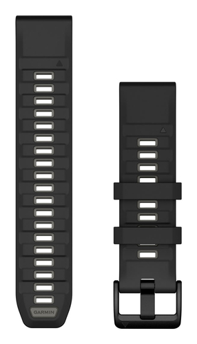 Garmin QuickFit, schwarz, grau, Black/Pebble Gray, Band, für Smartwatch Garmin QuickFit, schwarz, grau, Black/Pebble Gray, Band, für Smartwatch