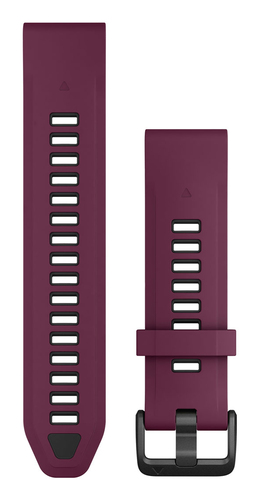 Garmin Quickfit, graphit, rot, Merlot/Graphite, Band, für Smartwatch Garmin Quickfit, graphit, rot, Merlot/Graphite, Band, für Smartwatch