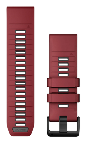 Garmin QuickFit, graphit, rot, Marsala/Graphite, Band, für Smartwatch Garmin QuickFit, graphit, rot, Marsala/Graphite, Band, für Smartwatch