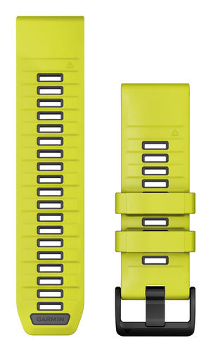 Garmin QuickFit, graphit, gelb, Amp Yellow/Graphite, Band, für Smartwatch Garmin QuickFit, graphit, gelb, Amp Yellow/Graphite, Band, für Smartwatch
