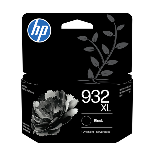 HP 932XL High Yield Black Original Ink Cartridge&comma; original&comma; schwarz