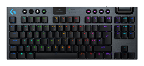 Logitech G G915 X Lightspeed schwarz Tastatur&comma; Layout&colon; Schweiz&comma; Logitech GL Tactile&comma; beleuchtet