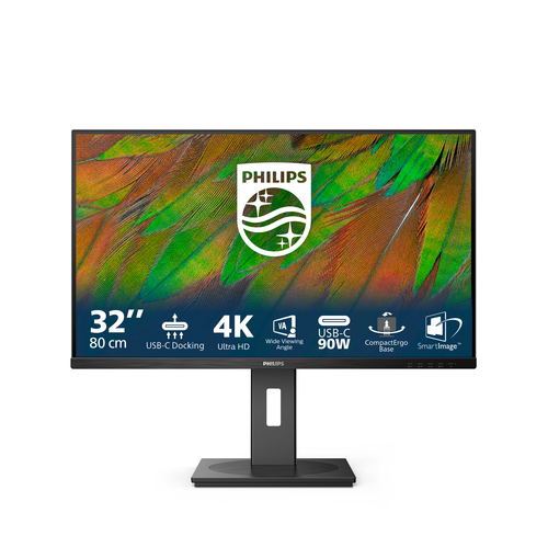 31&period;5 Zoll Philips 32B1U3900&sol;00&comma; 80cm TFT&comma; 60 Hz&comma; 4K Ultra HD&comma; 4ms&comma; 2x HDMI&comma; 1x DP&comma; integrierter USB-Hub
