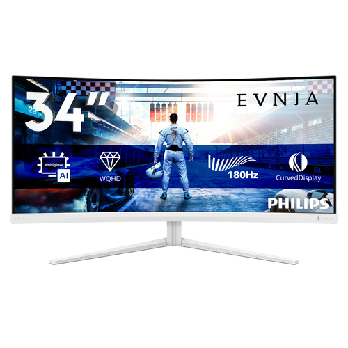 34 Zoll Philips 34M2C5501A&sol;00&comma; 86&comma;4cm TFT&comma; 180 Hz&comma; Wide Quad HD&comma; 1ms&comma; 2x HDMI&comma; 1x DP&comma; integrierter USB-Hub
