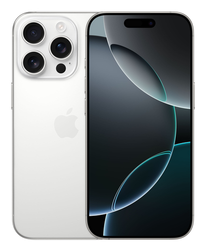 Apple iPhone 16 Pro 16 cm &lpar;6&period;3&rpar; Dual-SIM iOS 18 5G USB Typ-C 512 GB Wei&szlig;