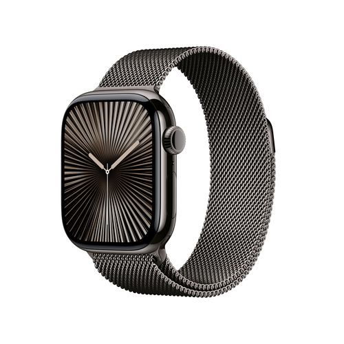 Apple Watch Series 10&comma; grau&comma; Touchscreen&comma; rechteckig&comma; watchOS 11&comma; Smartwatch