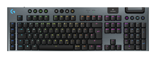 Logitech G 920-012697 schwarz Tastatur&comma; Layout&colon; DE&comma; Logitech GL Linear&comma; beleuchtet
