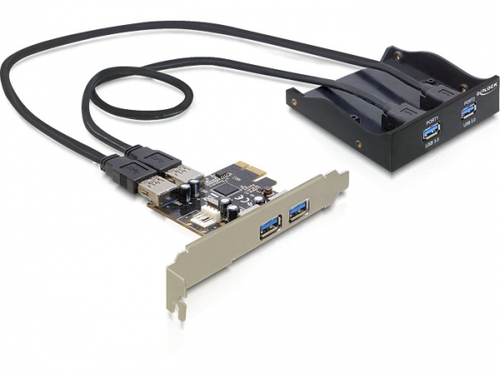 DeLOCK Front Panel + PCI Express Card DeLOCK Front Panel + PCI Express Card