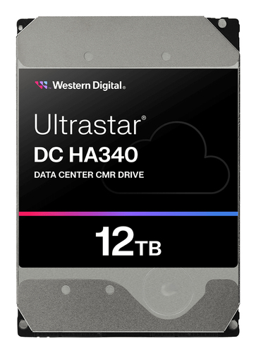 12 TB HDD Western Digital DC HA340, SATA 6 Gbit/s 12 TB HDD Western Digital DC HA340, SATA 6 Gbit/s