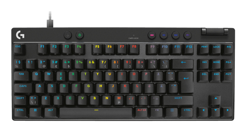 Logitech G 920-013231 schwarz Tastatur&comma; Layout&colon; Nordisch&comma; mechanisch&comma; beleuchtet