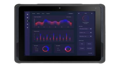 Advantech AIM-68S&comma; Windows 10&period;1 Zoll Tablet&comma; Intel Pentium N200&comma; 8 GB&comma; 128 GB&comma; schwarz