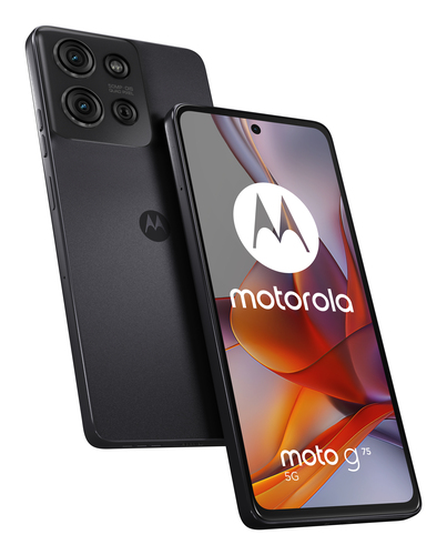 Motorola moto g75 5G 17&comma;2 cm &lpar;6&period;78&rpar; Hybride Dual-SIM Android 14 USB Typ-C 8 GB 256 GB 5000 mAh Grau