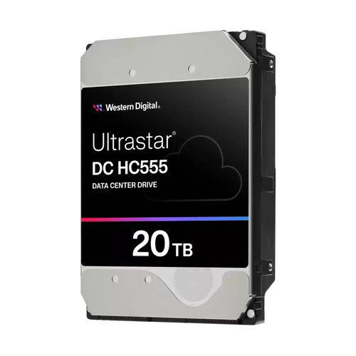 20 TB HDD Western Digital DC HC555, SATA 6 Gbit/s 20 TB HDD Western Digital DC HC555, SATA 6 Gbit/s