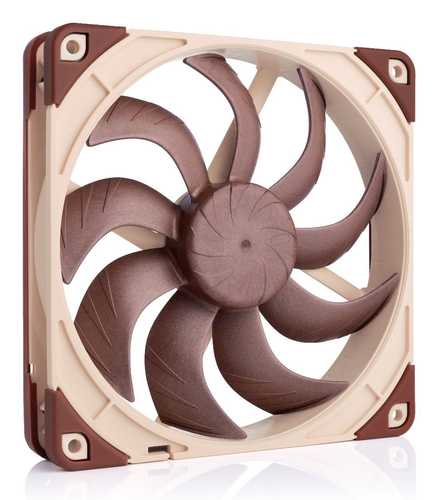 Noctua NF-A14X25 G2 PWM, beige, Lüfter, 140x140x25mm, 1500rpm, 155,6 m³/h, 24,8 dB, 4-polig Noctua NF-A14X25 G2 PWM, beige, Lüfter, 140x140x25mm, 1500rpm, 155,6 m³/h, 24,8 dB, 4-polig