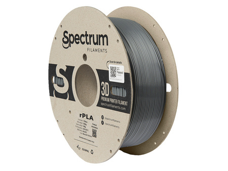 Spectrum Filaments rPLA&comma; Polyactics&auml;ure &lpar;PLA&rpar;&comma; grau&comma; 1 kg