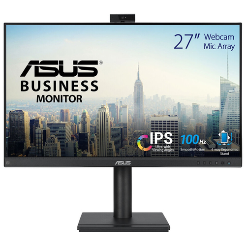 27 Zoll ASUS BE279QFK, 69cm TFT, 100 Hz, Full HD, 5ms, 1x HDMI, 1x DP, integrierte Kamera 27 Zoll ASUS BE279QFK, 69cm TFT, 100 Hz, Full HD, 5ms, 1x HDMI, 1x DP, integrierte Kamera