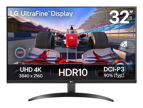 31&period;5 Zoll LG 32UR500K-B&comma; 80cm TFT&comma; 4K Ultra HD&comma; 4ms&comma; 2x HDMI&comma; 1x DP