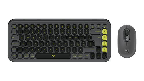 Logitech Pop Icon Combo graphit Tastatur, Layout: Italienisch, Scherenschalter Logitech Pop Icon Combo graphit Tastatur, Layout: Italienisch, Scherenschalter