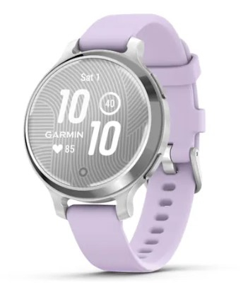 Garmin Lily 2 Active&comma; violett&comma; Touchscreen&comma; rund&comma; Sportuhr