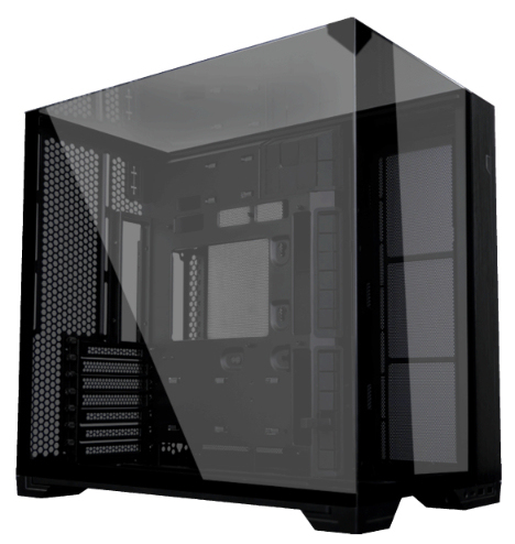 Lian Li 011 VISION COMPACT&comma; Tower&comma; schwarz
