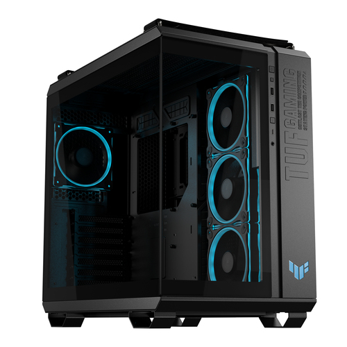 ASUS TUF GAMING GT502 Horizon TG ARGB Black, Midi Tower, schwarz, Seitenfenster ASUS TUF GAMING GT502 Horizon TG ARGB Black, Midi Tower, schwarz, Seitenfenster