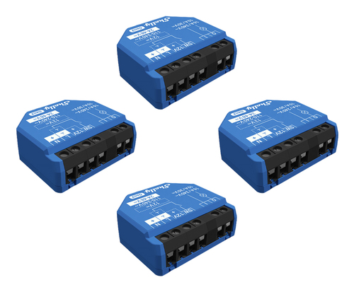 Shelly 1 Gen3 Intelligenter Schalter Blau