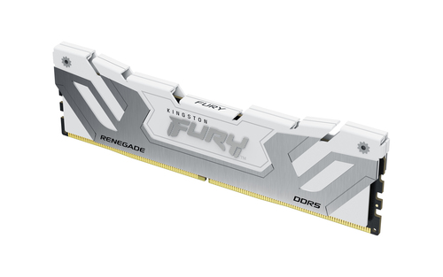 DDR5RAM 24 GB DDR5-8400&comma; Kingston Technology FURY 24GB 8400MT&sol;s DDR5 CL40 CUDIMM Renegade White XMP&comma; DIMM&comma; CL40
