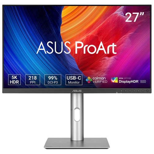 27 Zoll ASUS ProArt PA27JCV, 69cm TFT, 60 Hz, 5K Ultra HD, 5ms, 1x HDMI, 1x DP, integrierter USB-Hub 27 Zoll ASUS ProArt PA27JCV, 69cm TFT, 60 Hz, 5K Ultra HD, 5ms, 1x HDMI, 1x DP, integrierter USB-Hub