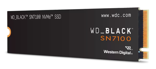 500 GB SSD WD BLACK SN7100, M.2 2280, PCIe 4.0 x4 500 GB SSD WD BLACK SN7100, M.2 2280, PCIe 4.0 x4