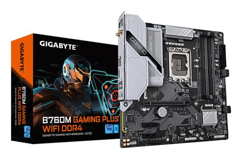GIGABYTE B760M GAMING PLUS WIFI DDR4-Mainboard