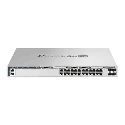 TP-Link S6500-24MPP4Y L3 Managed Switch&comma; 24x RJ-45&comma; Backplane&colon; 320 Gbit&sol;s&comma; PoE